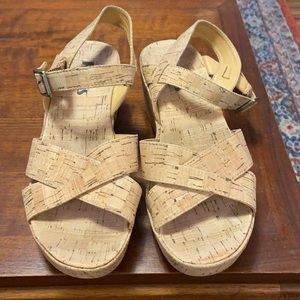 Korks Wedge Heels size 39